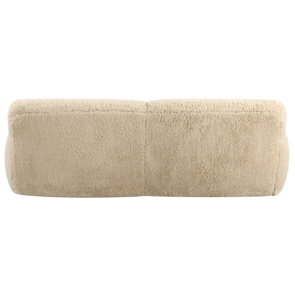 Abide Rounded Sheepskin Sofa - Bombay Mercantile