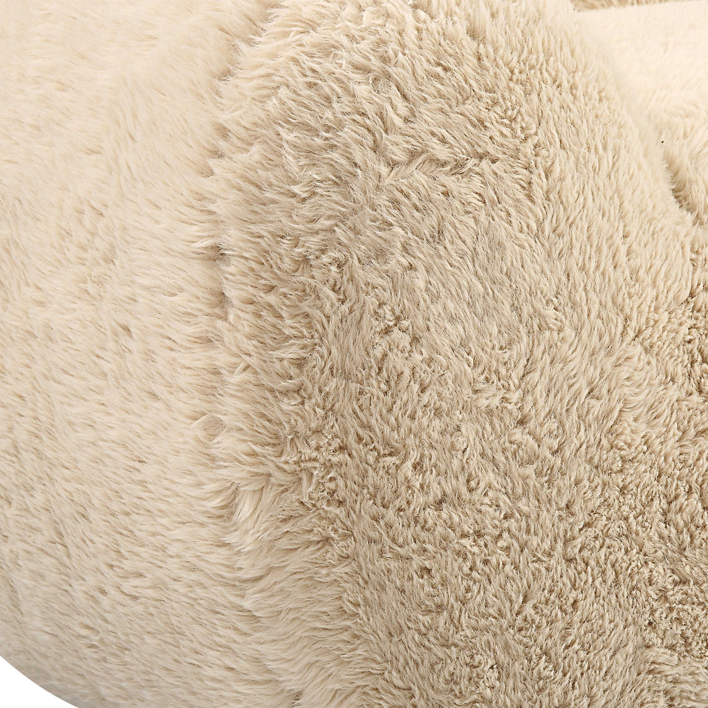 Abide Rounded Sheepskin Sofa - Bombay Mercantile