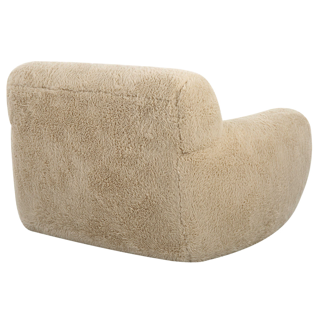 Abide Sheepskin Accent Chair - Bombay Mercantile