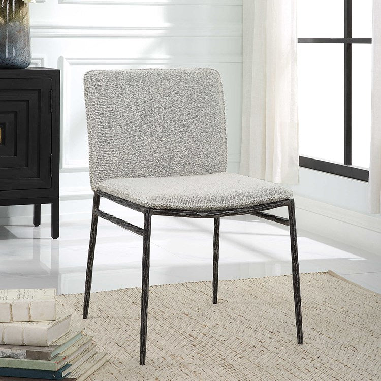 Jacobsen Gray Dining Chair - Bombay Mercantile