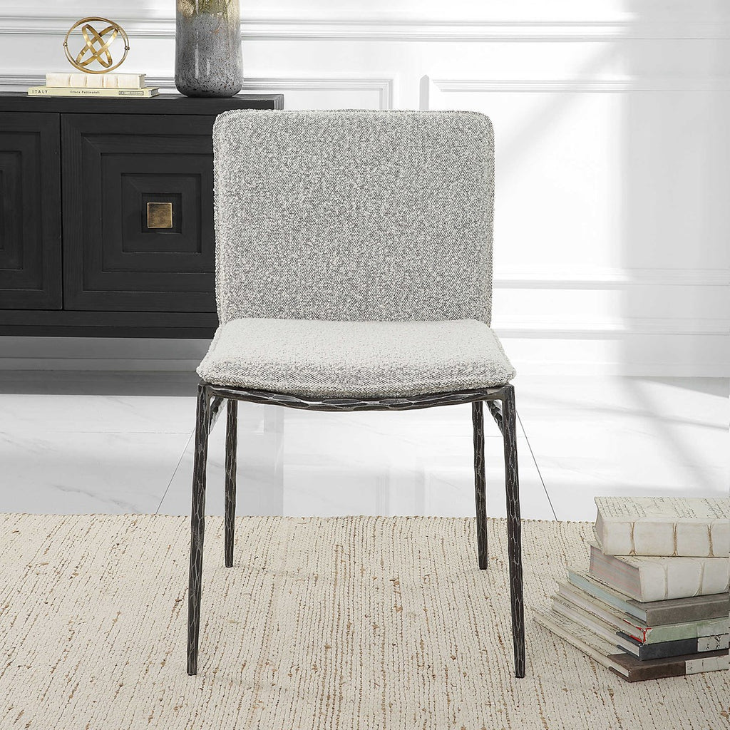 Jacobsen Gray Dining Chair - Bombay Mercantile