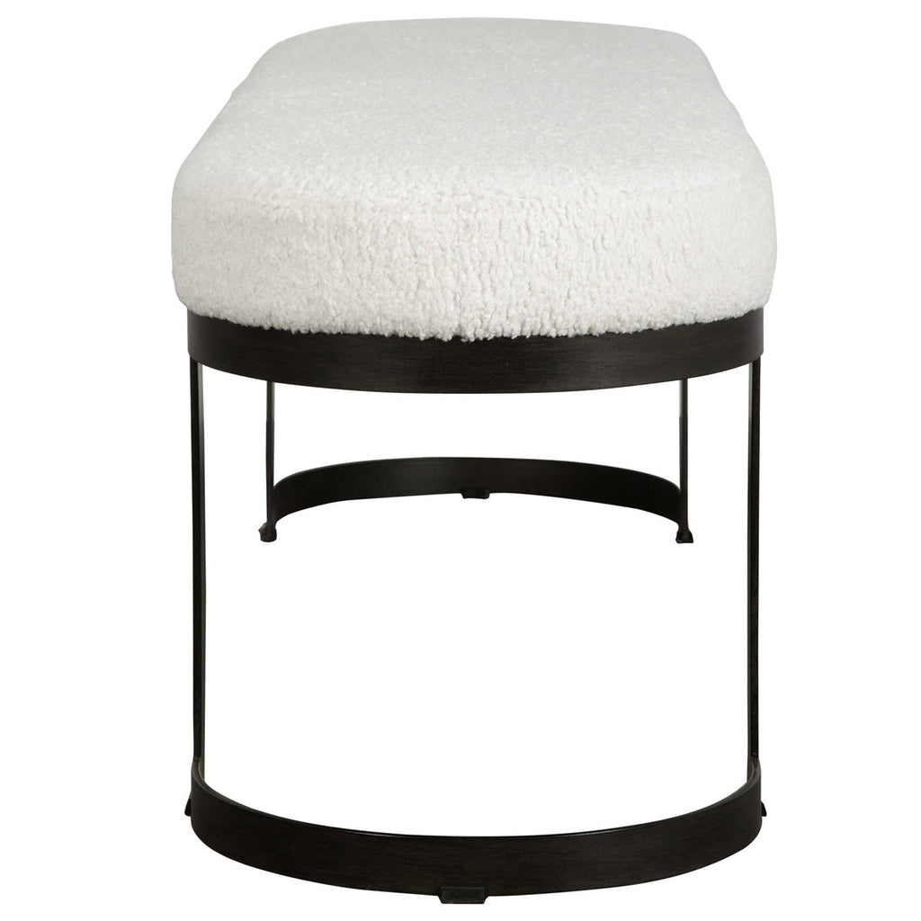 Infinity Black Bench - Bombay Mercantile