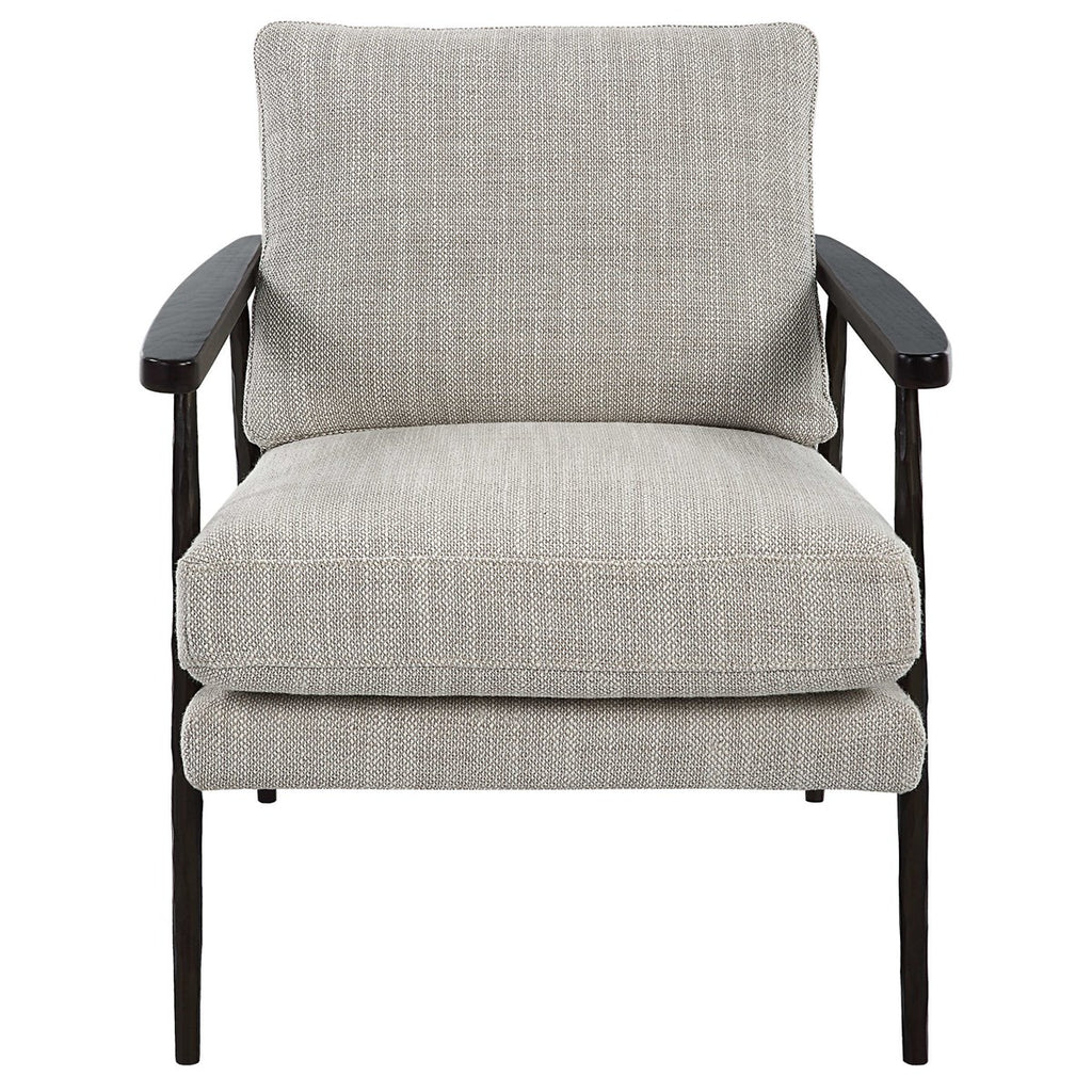 Sebastian Cast Iron Accent Chair - Bombay Mercantile
