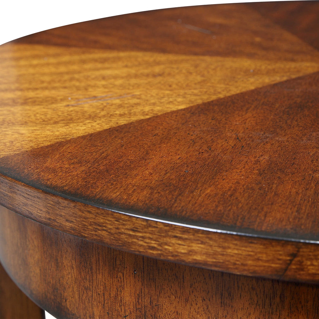 Carmel Round Lamp Table - Bombay Mercantile