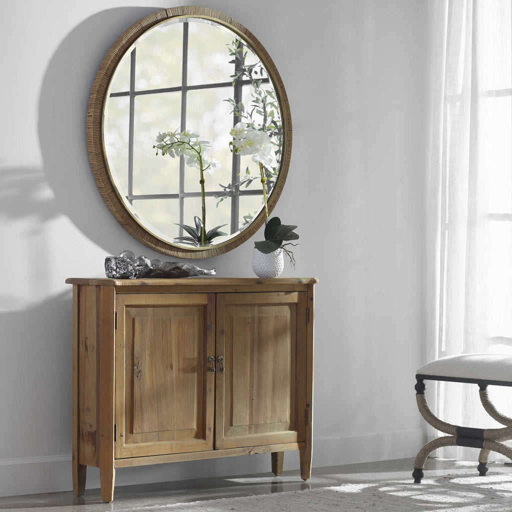 Altair Reclaimed Wood Console Cabinet - Bombay Mercantile