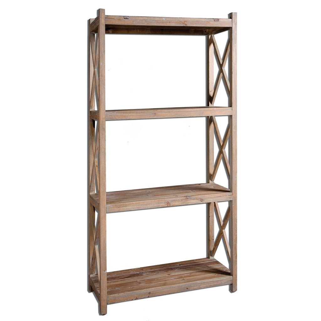 Stratford Reclaimed Wood Etagere - Bombay Mercantile