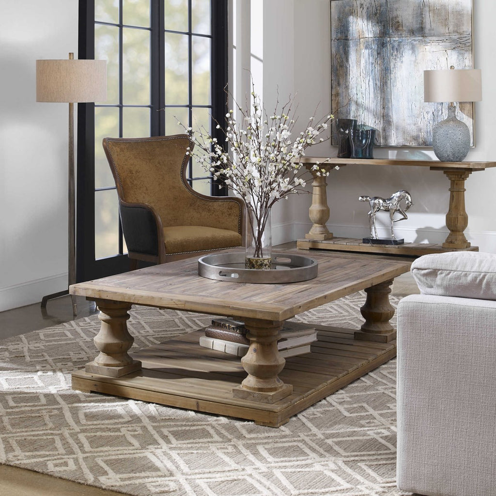 Stratford Rustic Cocktail Table - Bombay Mercantile