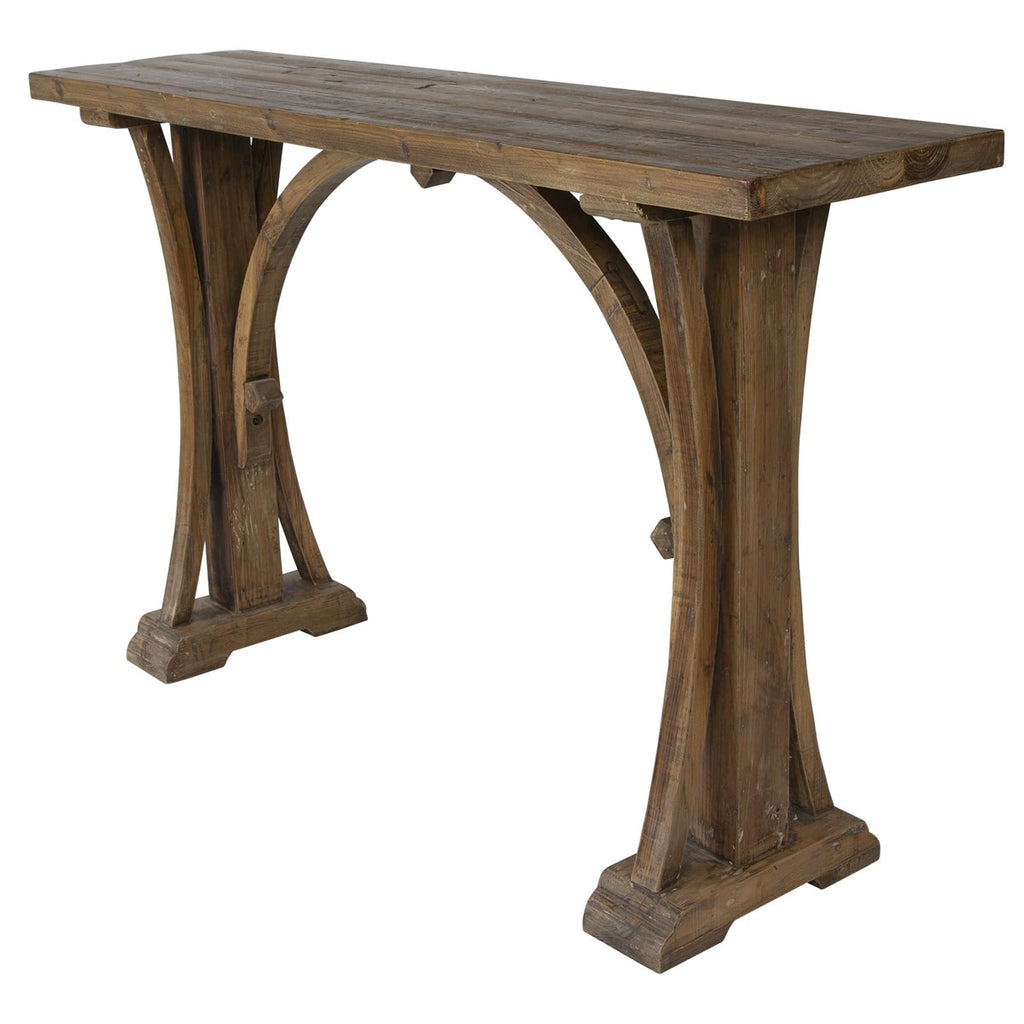 Genessis Reclaimed Wood Console Table - Bombay Mercantile