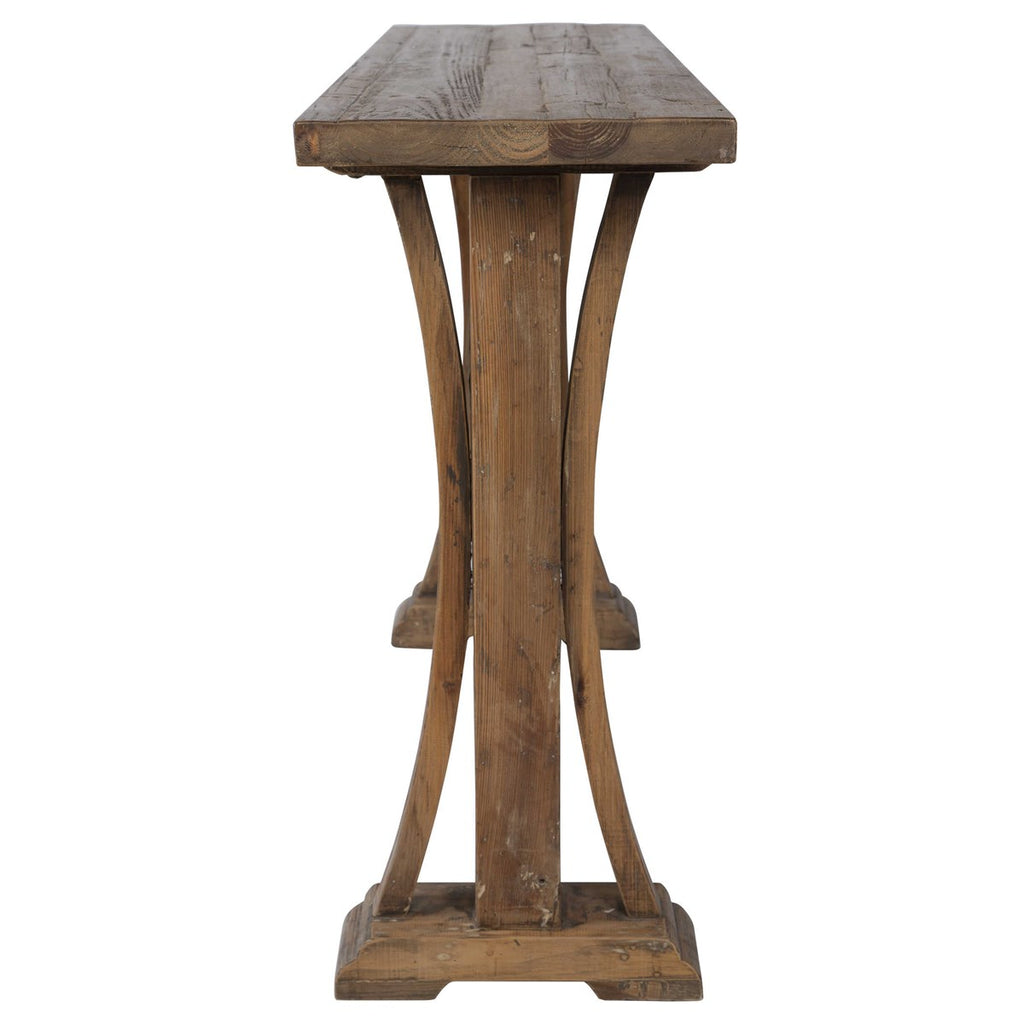 Genessis Reclaimed Wood Console Table - Bombay Mercantile