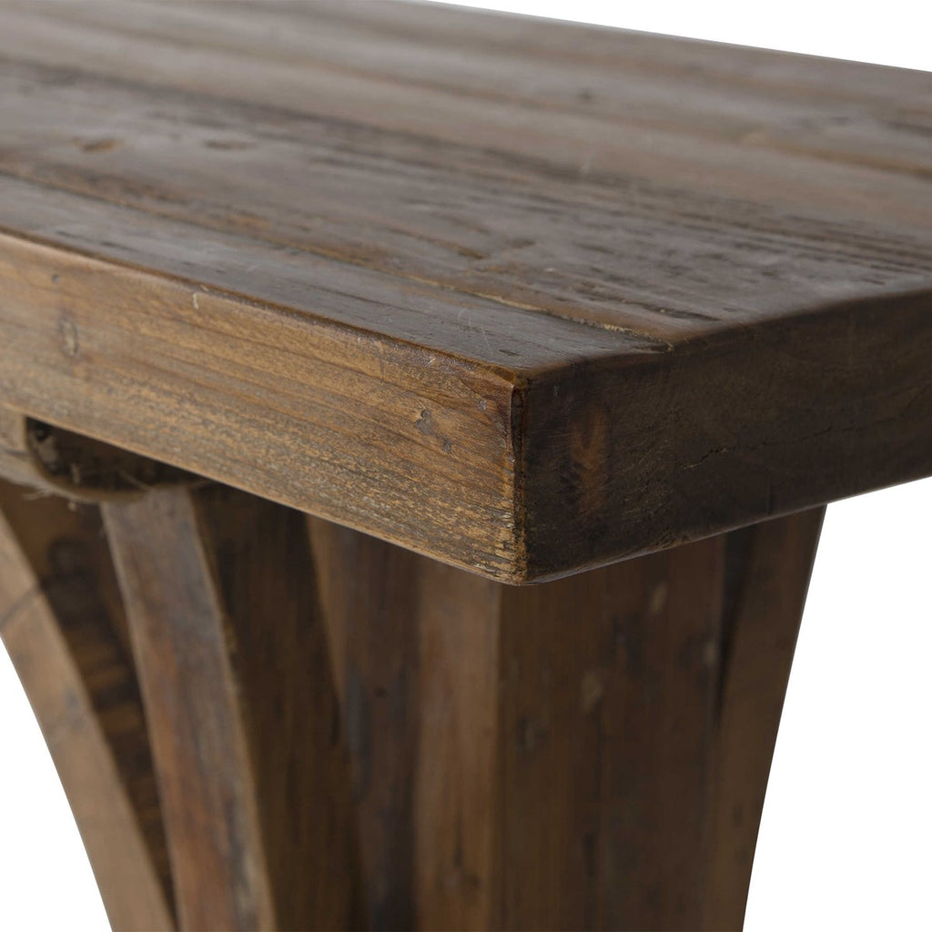 Genessis Reclaimed Wood Console Table - Bombay Mercantile