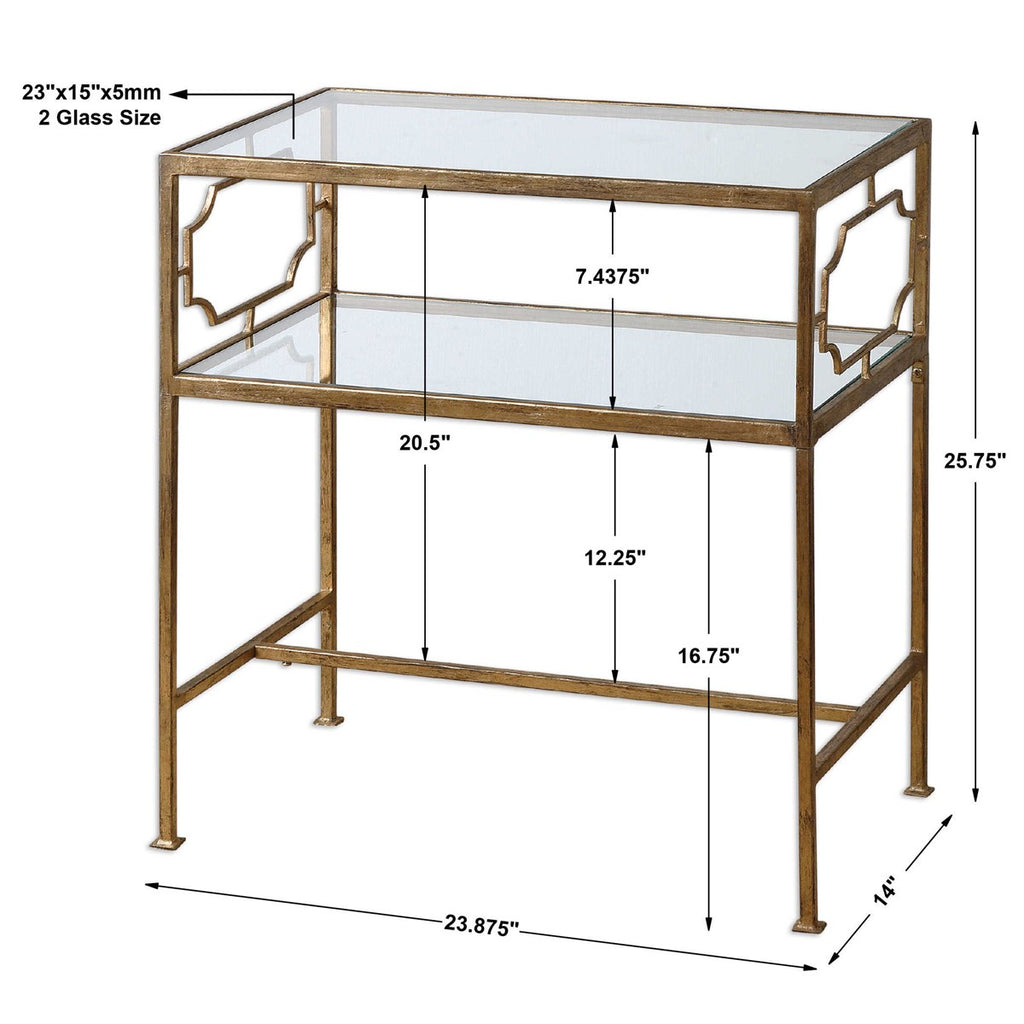Genell Side Table - Bombay Mercantile