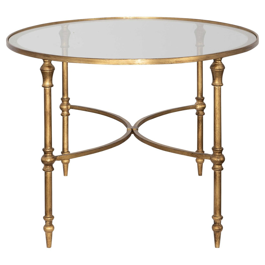 Vitya Glass Coffee Table - Bombay Mercantile
