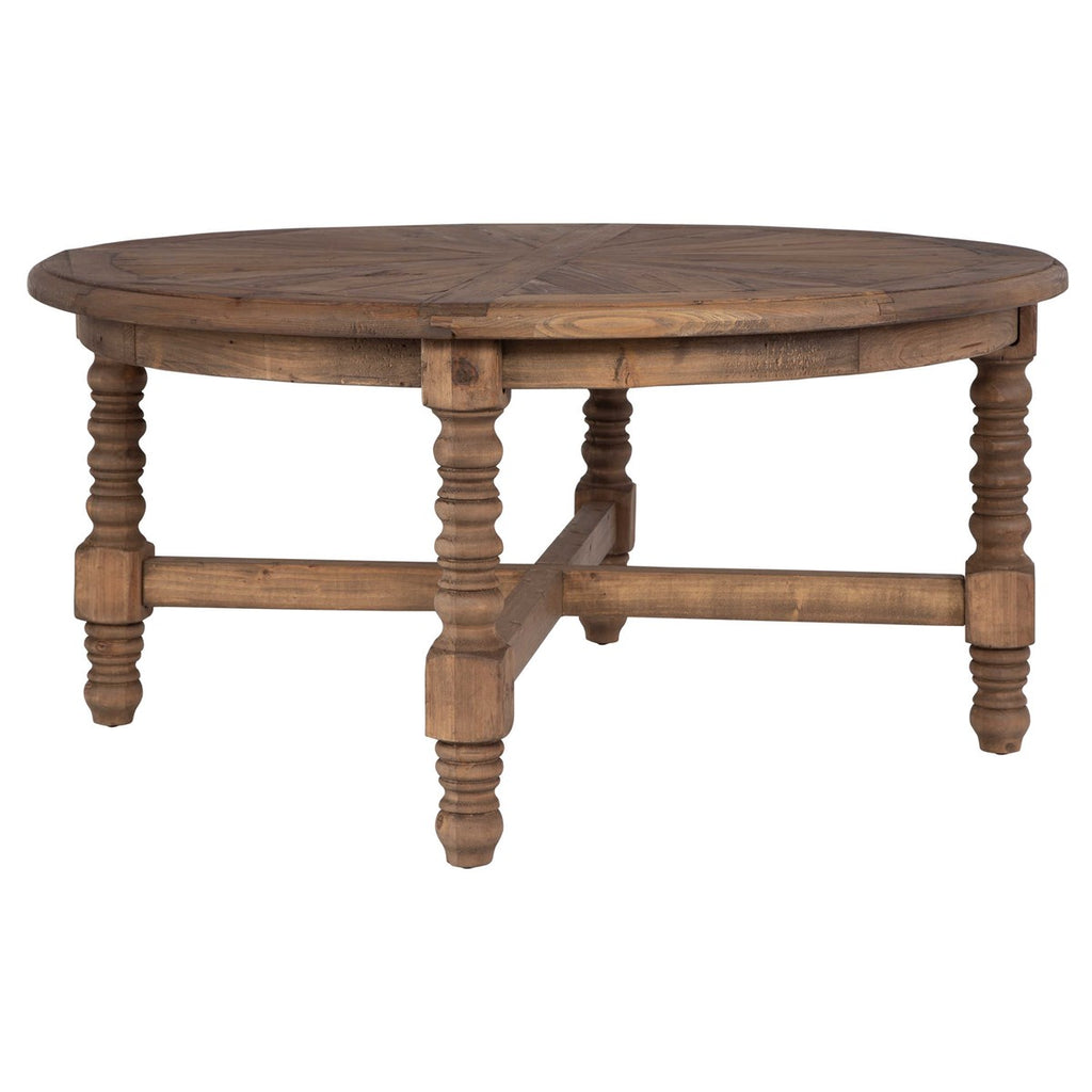 Samuelle Wooden Coffee Table - Bombay Mercantile