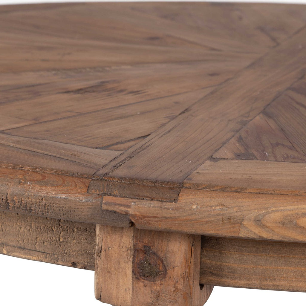 Samuelle Wooden Coffee Table - Bombay Mercantile