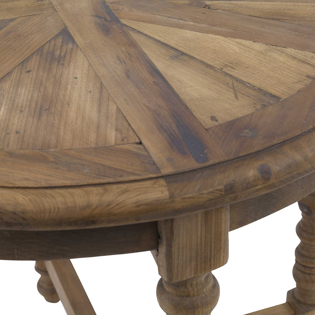 Samuelle Wooden End Table - Bombay Mercantile