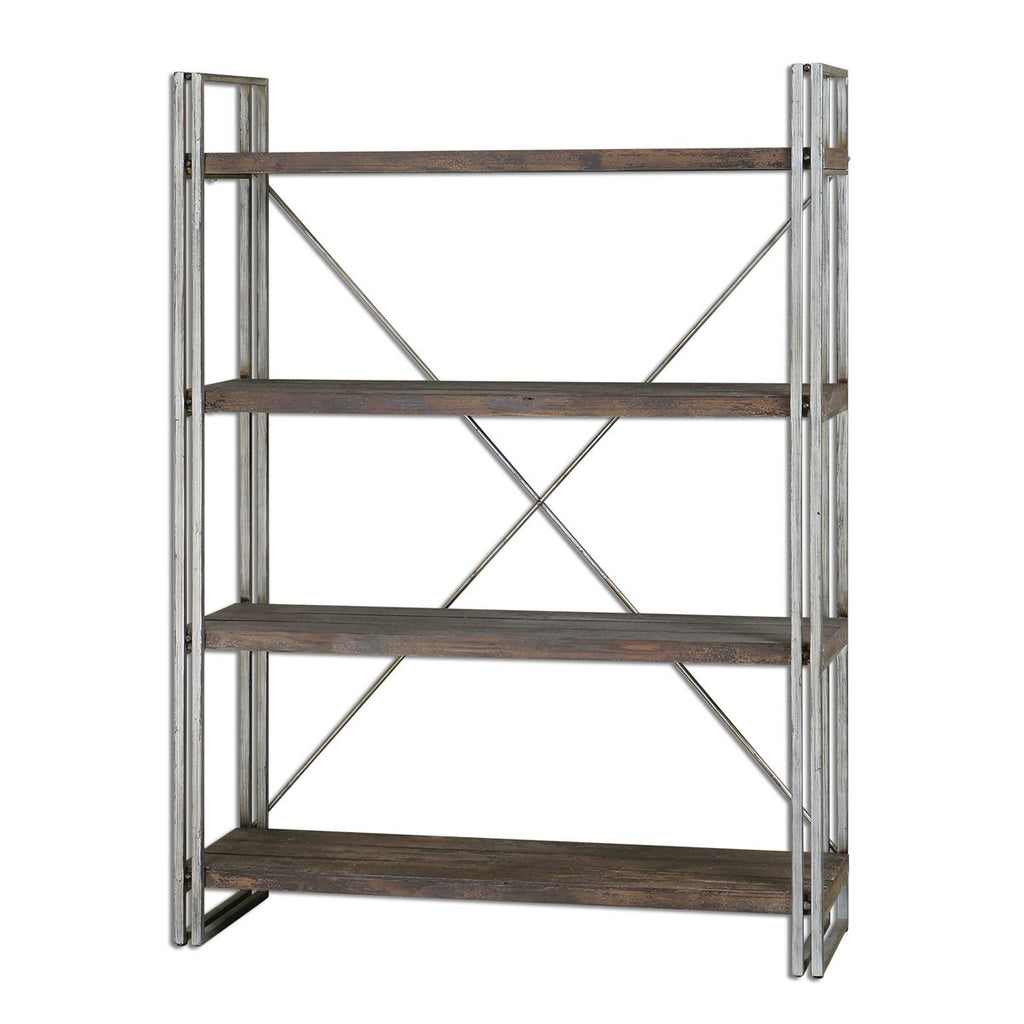 Greeley Metal Etagere - Bombay Mercantile