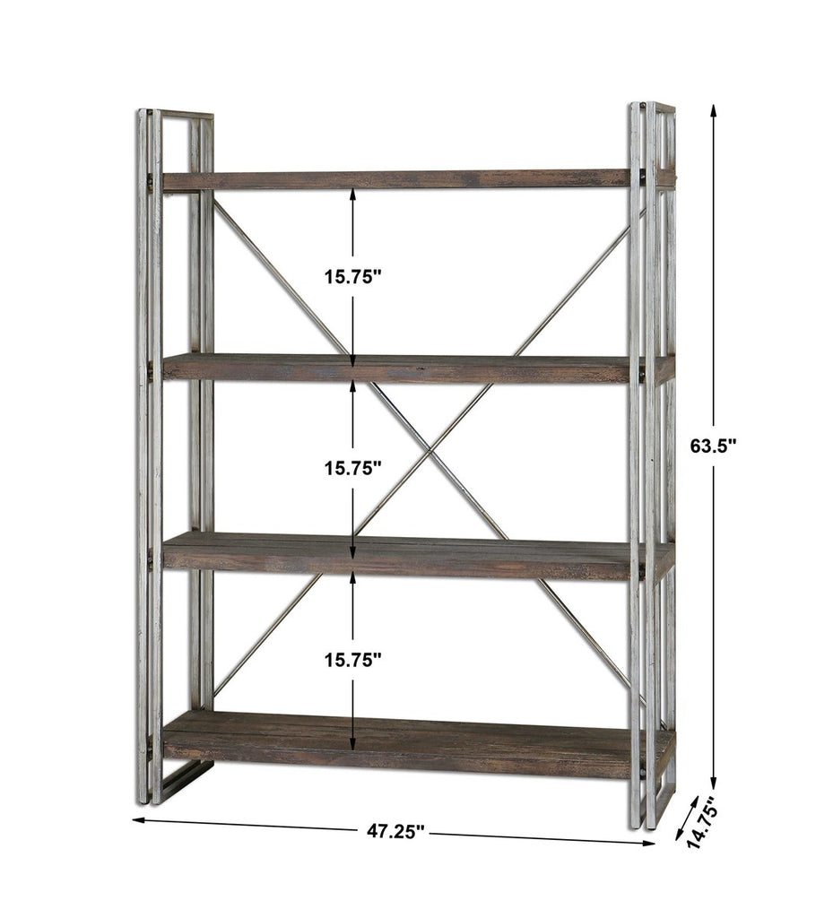 Greeley Metal Etagere - Bombay Mercantile