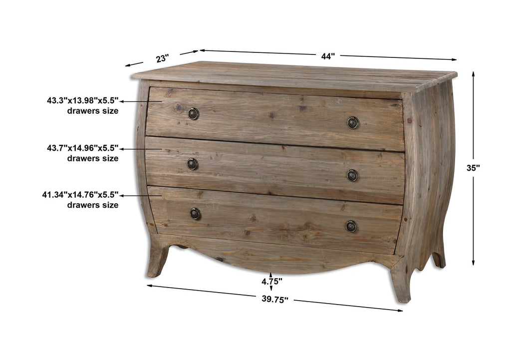 Gavorrano Bombe Foyer Chest - Bombay Mercantile