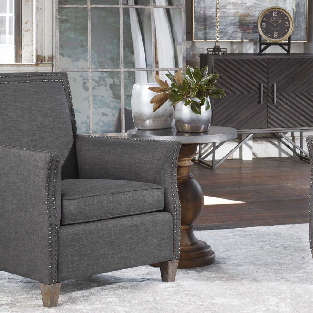 Blythe Wooden SideTable - Bombay Mercantile