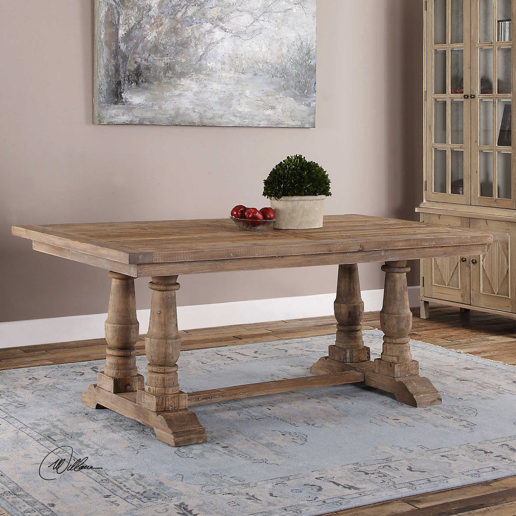 Stratford Salvaged Wood Dining Table - Bombay Mercantile