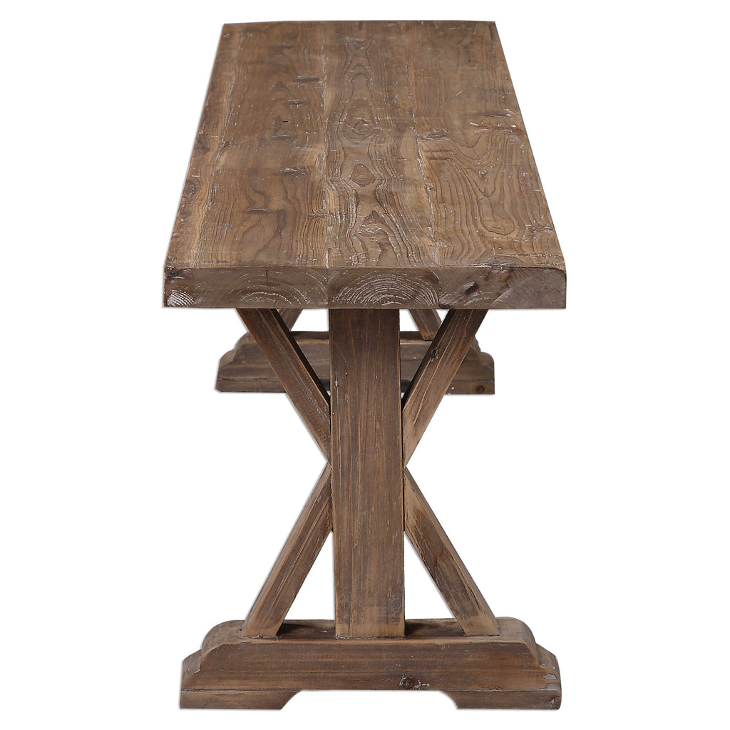 Stratford Salvaged Wood Bench - Bombay Mercantile