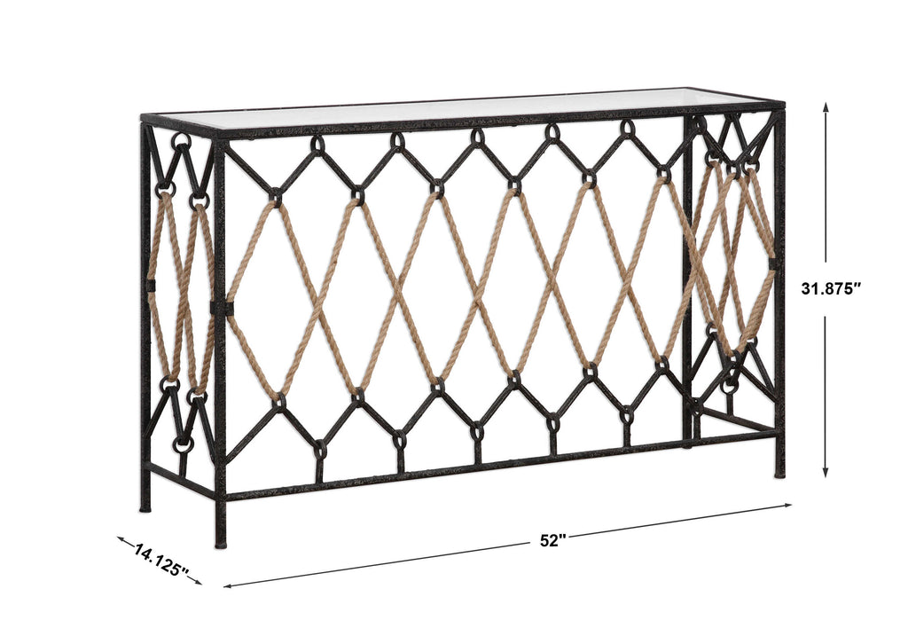 Darya Nautical Console Table - Bombay Mercantile