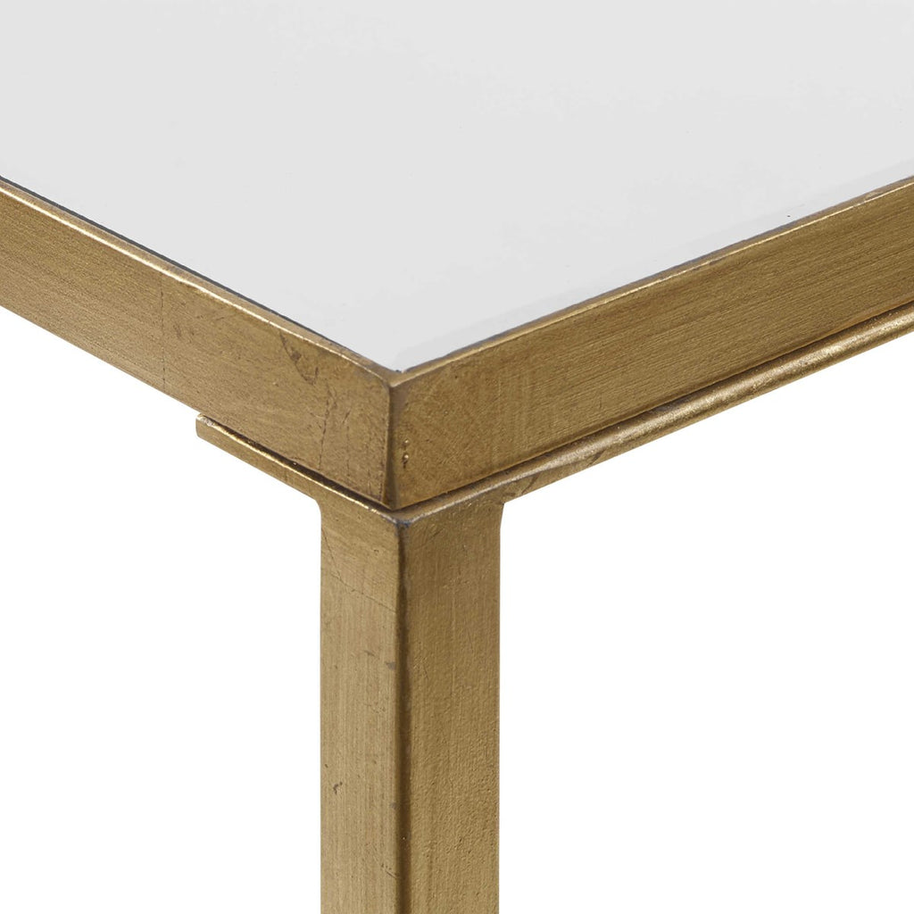 Hayley Gold Console Table - Bombay Mercantile