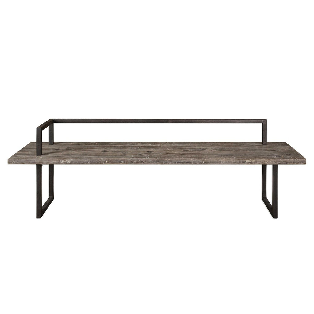 Herbert Reclaimed Wood Bench - Bombay Mercantile