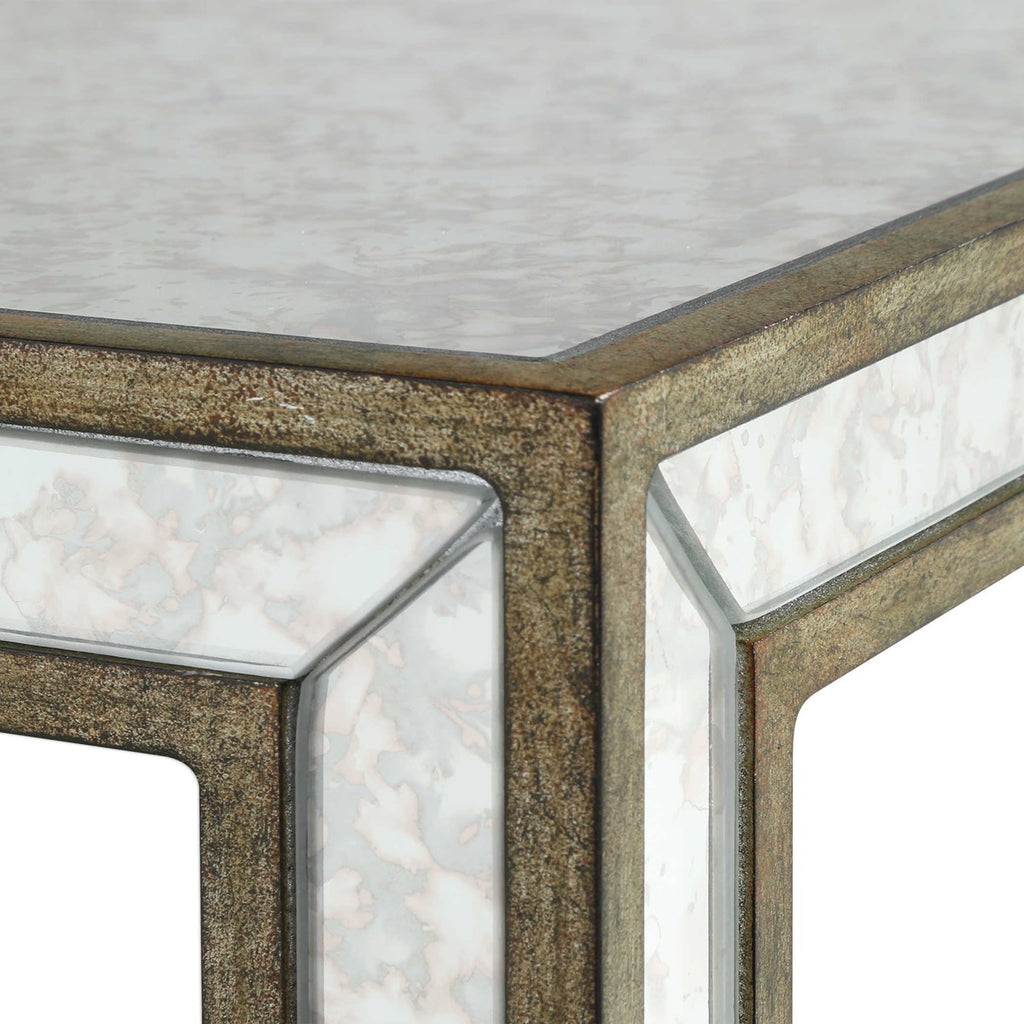 Julie Mirrored Accent Table - Bombay Mercantile
