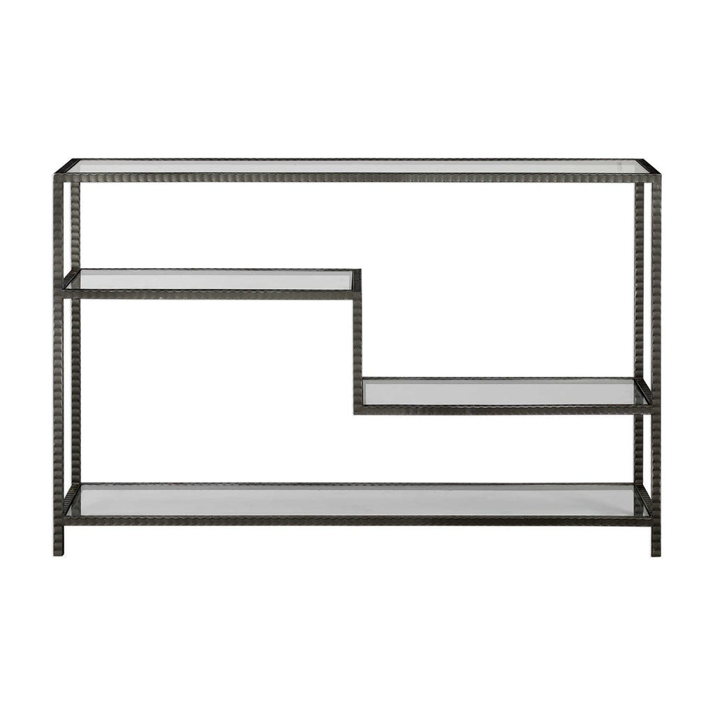 Leo Industrial Console Table - Bombay Mercantile