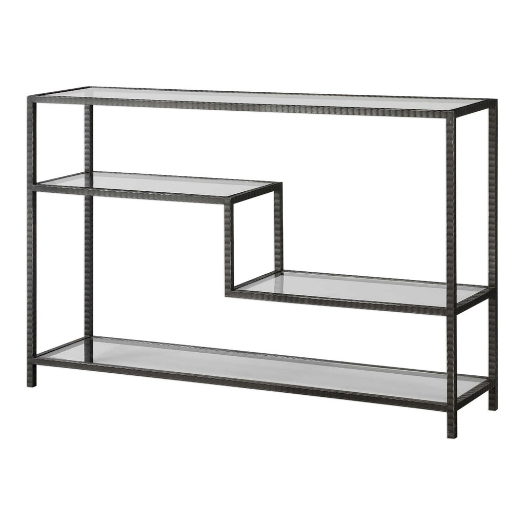 Leo Industrial Console Table - Bombay Mercantile