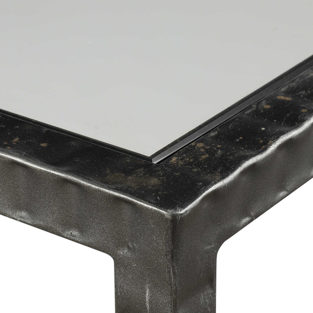Leo Industrial Console Table - Bombay Mercantile