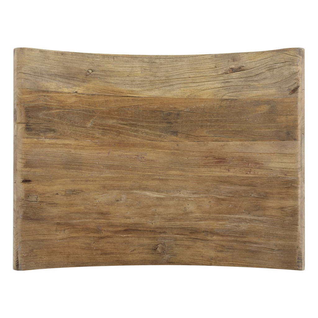 Connor Elm Accent Stool - Bombay Mercantile