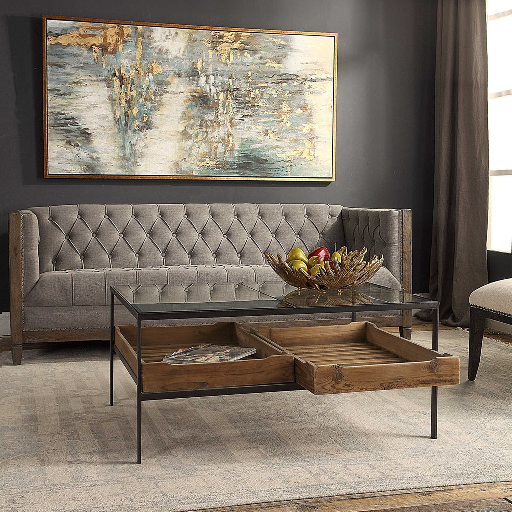 Silas Coffee Table - Bombay Mercantile