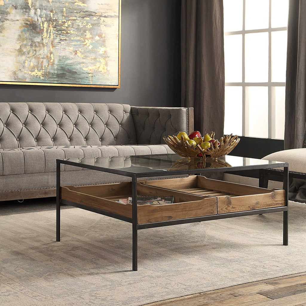 Silas Coffee Table - Bombay Mercantile