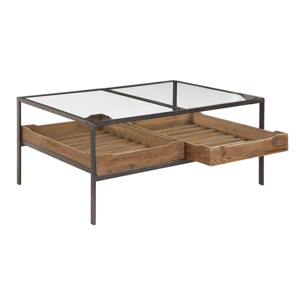 Silas Coffee Table - Bombay Mercantile