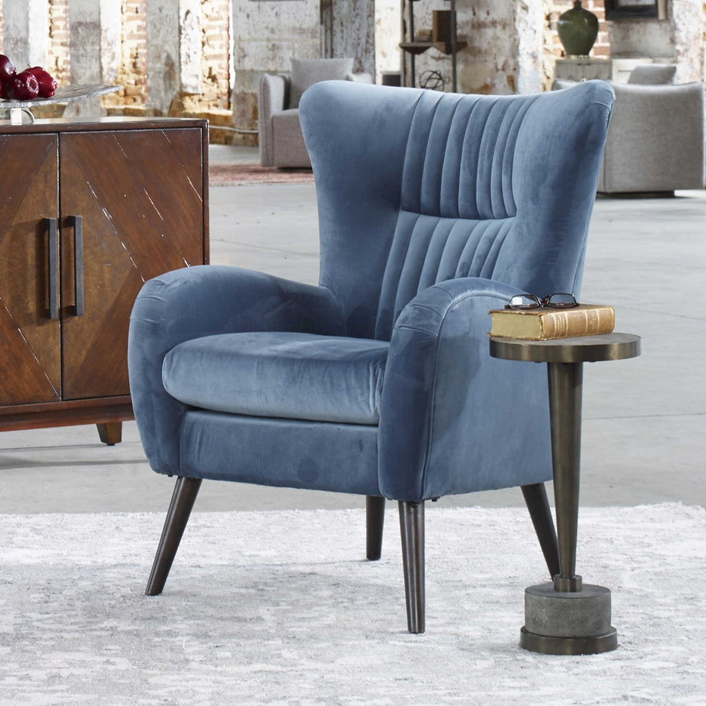 Masika Bronze Accent Table - Bombay Mercantile