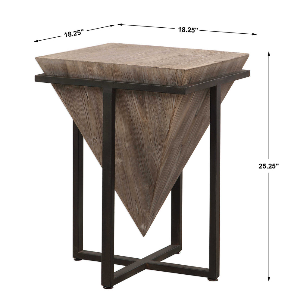 Bertrand Wood Accent Table - Bombay Mercantile