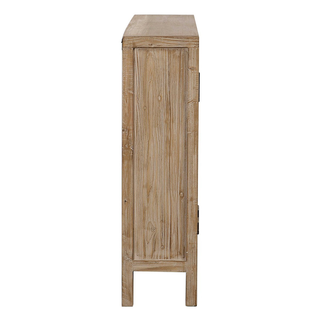 Tahira Mirrored Accent Cabinet - Bombay Mercantile