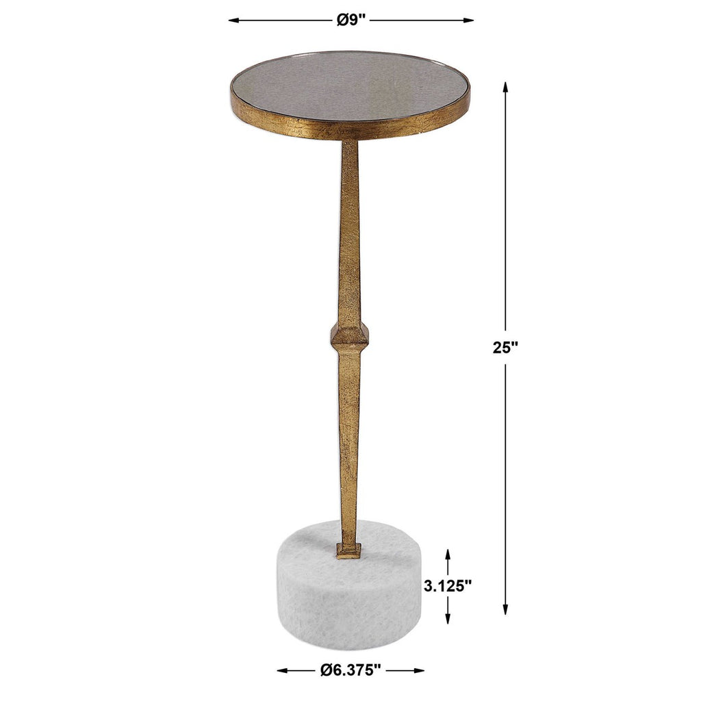 Miriam Round Accent Table - Bombay Mercantile