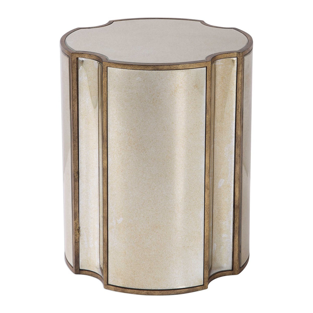 Harlow Mirrored Accent Table - Bombay Mercantile