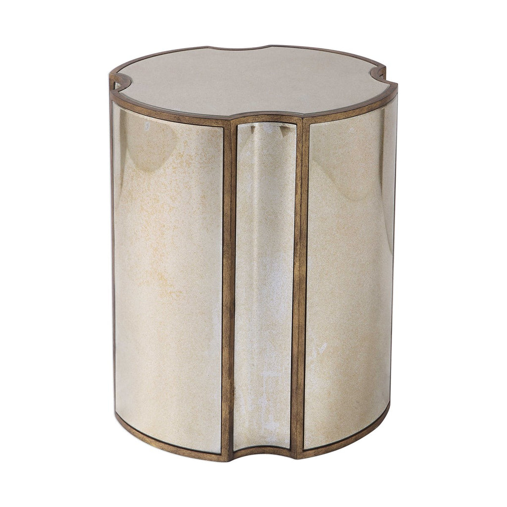 Harlow Mirrored Accent Table - Bombay Mercantile