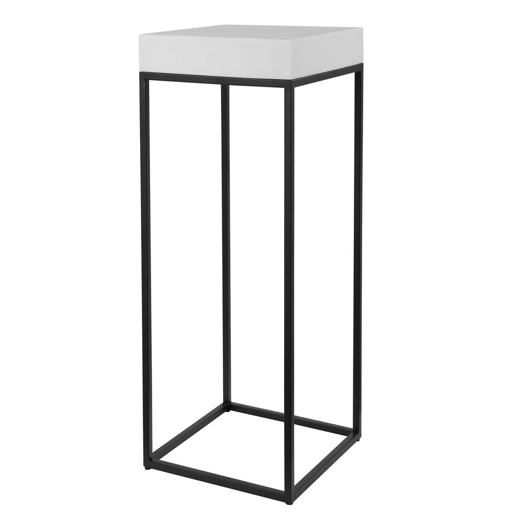 Gambia Marble Plant Stand - Bombay Mercantile