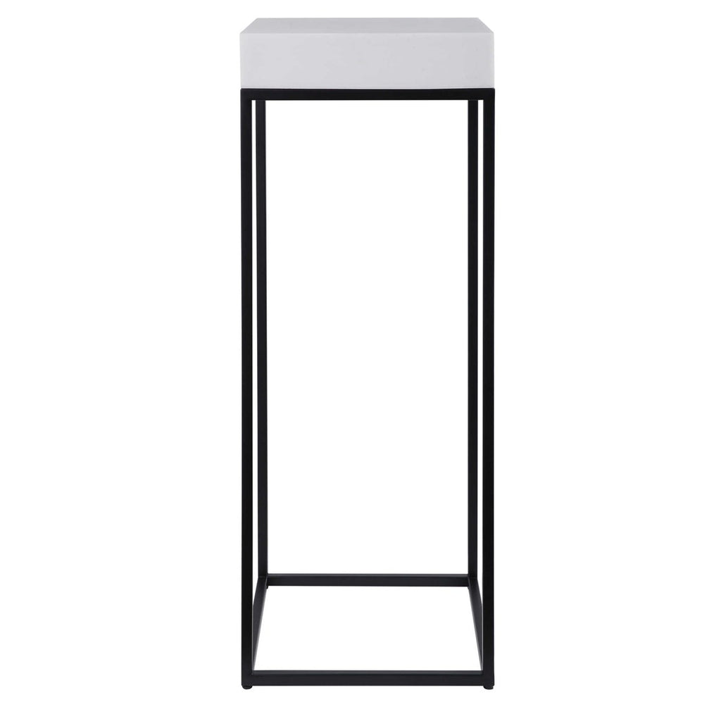 Gambia Marble Plant Stand - Bombay Mercantile