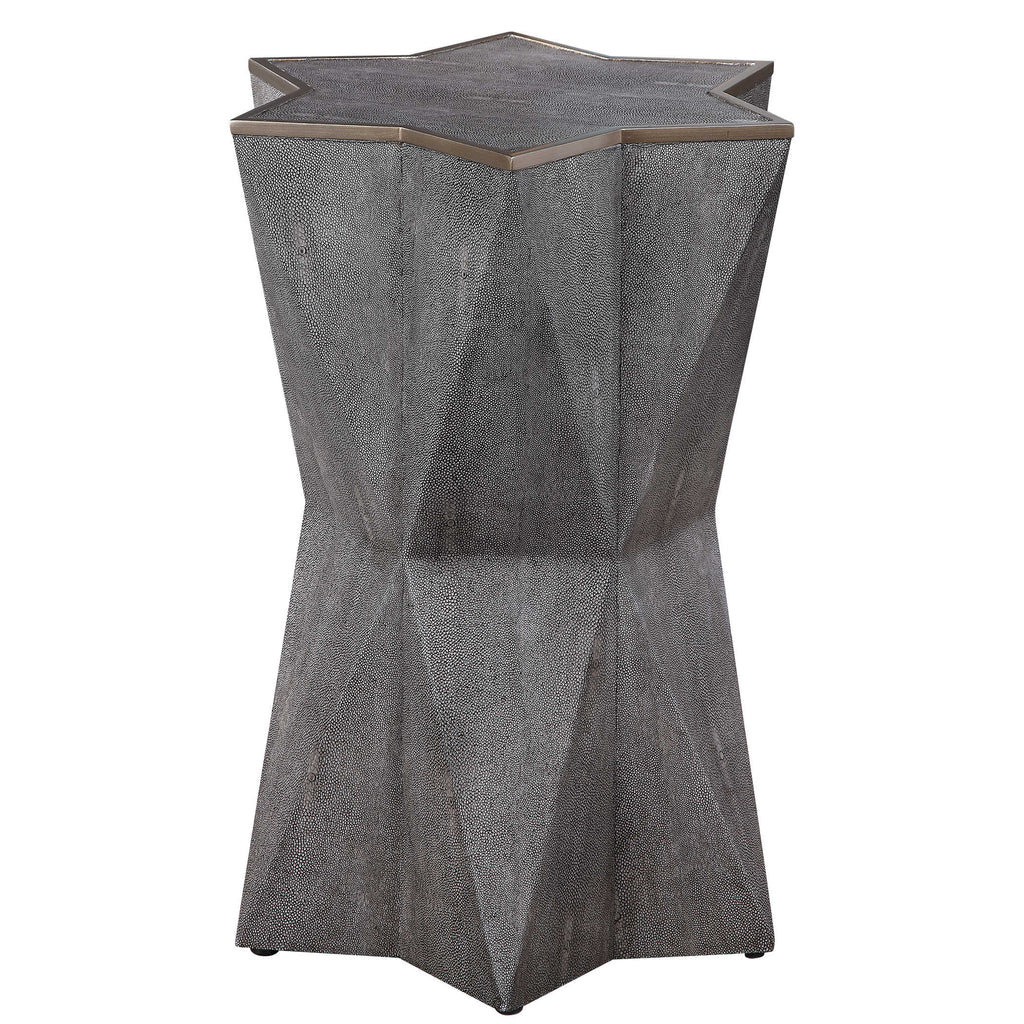 Capella Gray Accent Table - Bombay Mercantile