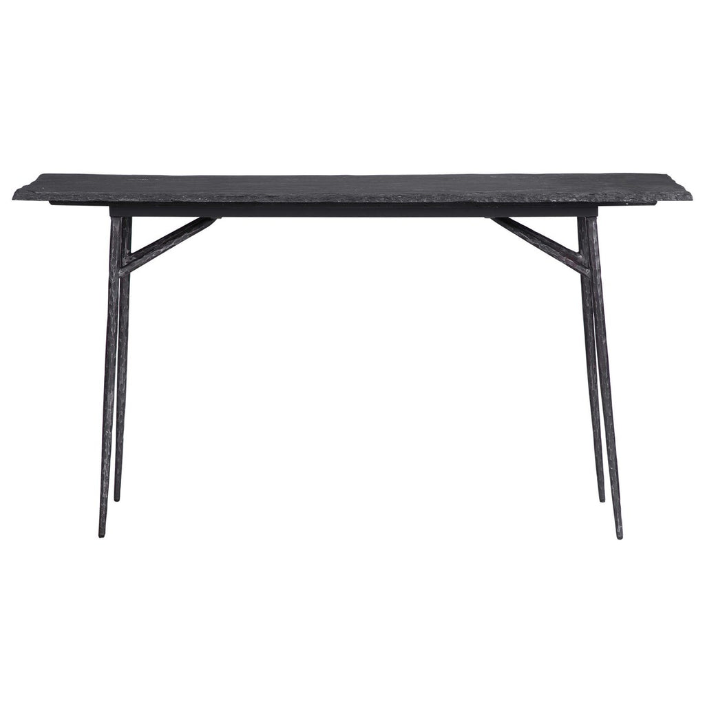Kaduna Slate Console Table - Bombay Mercantile