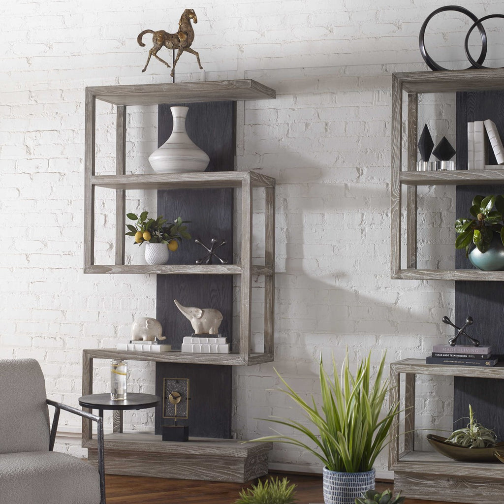 Nicasia Modern Etagere - Bombay Mercantile