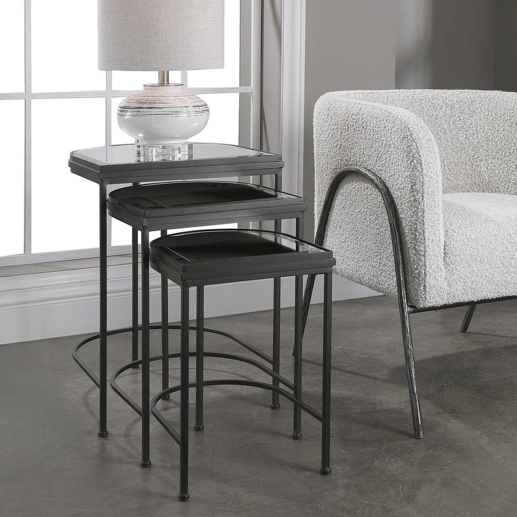 India Nesting Tables, Set of 3 - Bombay Mercantile