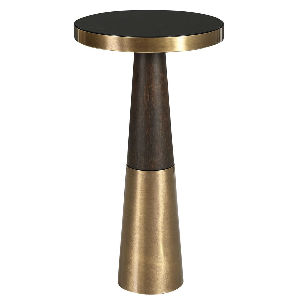 Fortier Black Accent Table - Bombay Mercantile