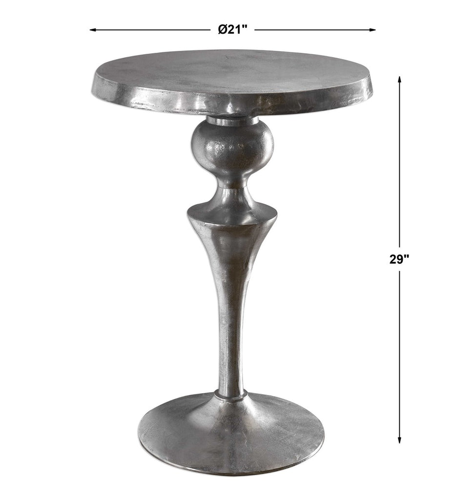 Noland Aluminum Accent Table - Bombay Mercantile